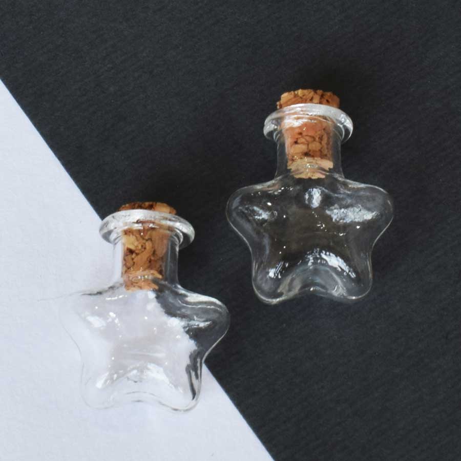 بطری شیشه ای فانتزی کوچک