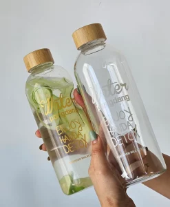 بطری آب شیشه ای فانتزی