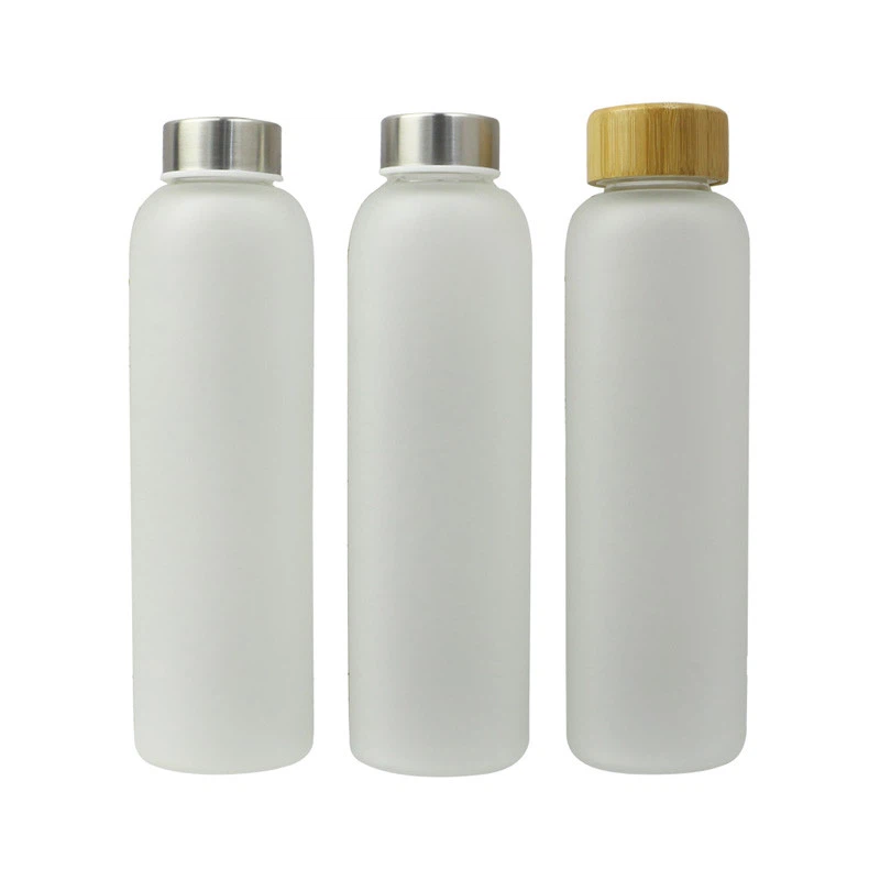 بطری شیشه ای سفید