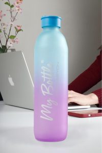 بطری آب شیشه ای ورزشی