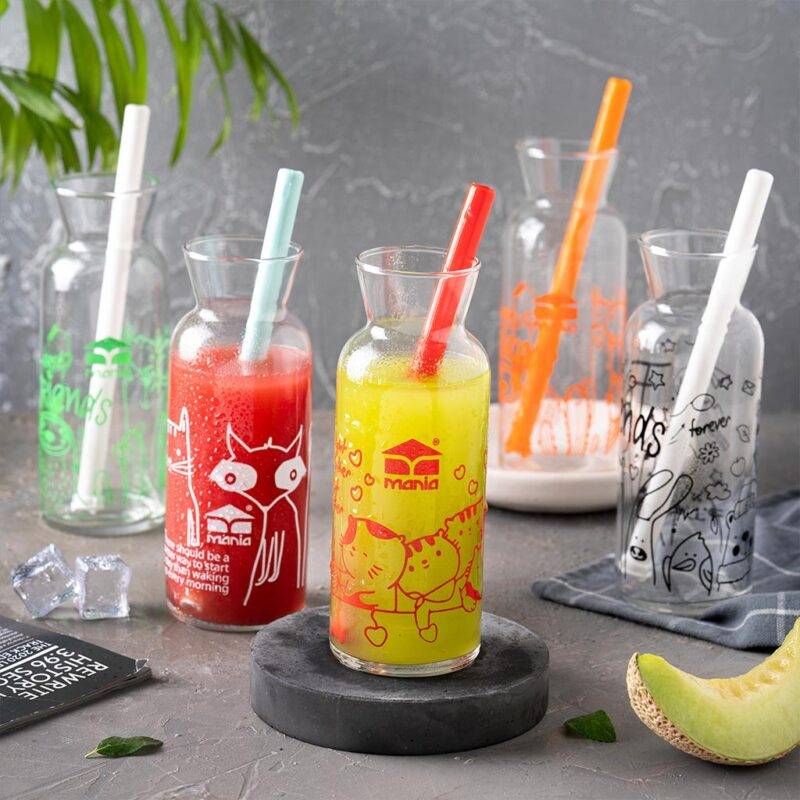 فروش عمده بطری شیشه ای هانا نی دار