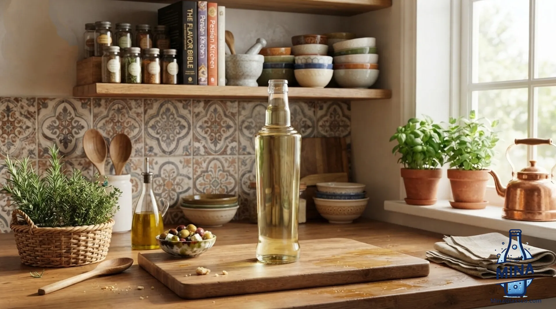 بطری شیشه ای پردیس نیم لیتری